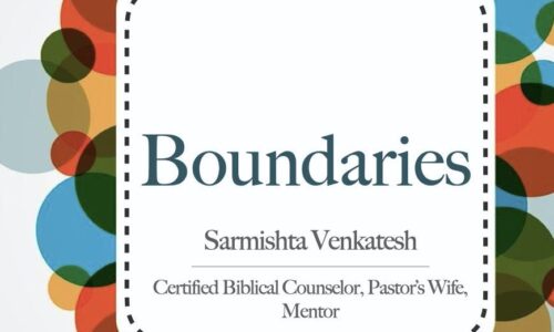 Boundaries: Living in God’s world, God’s way